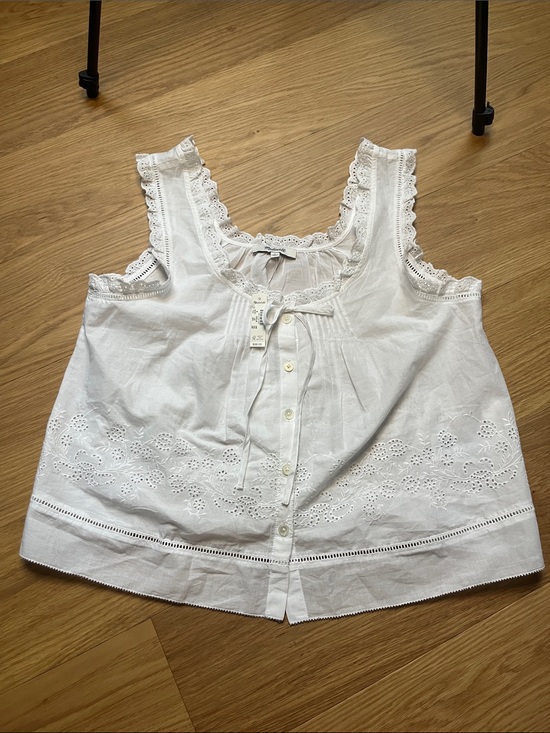 Madewell Tops - Madewell Women’s Leah Top- white size M NWT